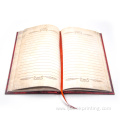 Custom leather planner notebook promotional leather diary